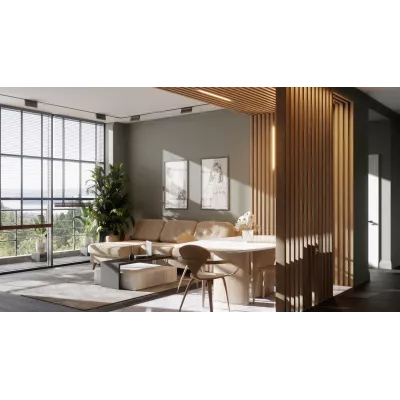 Брус декоративный МДФ Ликорн 40*110 Дуб янтарный