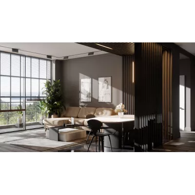 Брус декоративный МДФ Ликорн 40*110 Чёрная