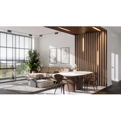 Брус декоративный МДФ Ликорн 40*70 Орех американский