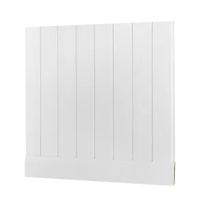 Скандинавская стеновая панель МДФ Ликорн белая матовая СП-1