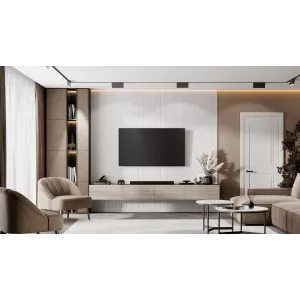 Скандинавская стеновая панель МДФ Ликорн белая матовая СП-1