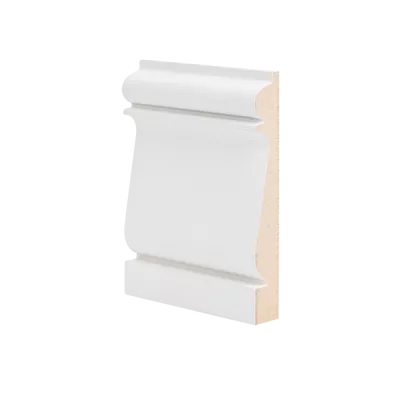 Плинтус напольный МДФ грунтованный под покраску Р 25.127.18 Ликорн 127 мм