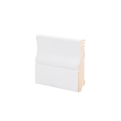 Плинтус напольный МДФ грунтованный под покраску Р 14.82.16 Ликорн 82 мм