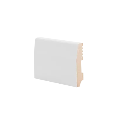 Плинтус напольный МДФ грунтованный под покраску Р 12.70.16 Ликорн 70 мм