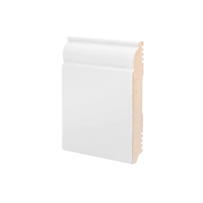 Плинтус напольный МДФ грунтованный под покраску Р 4.120.16 Ликорн 120 мм