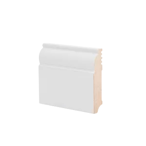 Плинтус напольный МДФ грунтованный под покраску Р 4.80.16 Ликорн 80 мм