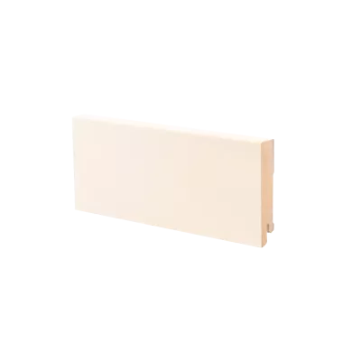 Плинтус напольный МДФ кремовый К-06 Ликорн 80х16 мм