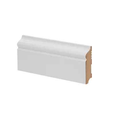 Плинтус напольный МДФ белый К-11 Ликорн 80х22 мм