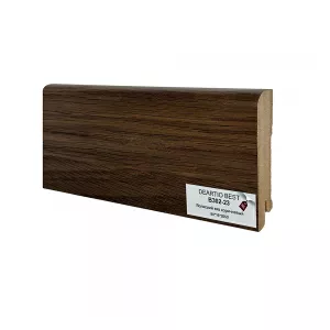 Плинтус напольный МДФ Ликорн B302-23 Волжский вяз коричневый 80х16х2050 мм