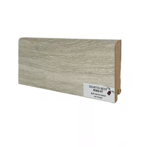 Плинтус напольный МДФ Ликорн B302-07 Дуб светло-серый 80х16х2050 мм