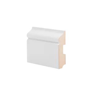 Плинтус напольный МДФ грунтованный под покраску Р 11.80.22 Ликорн 80 мм