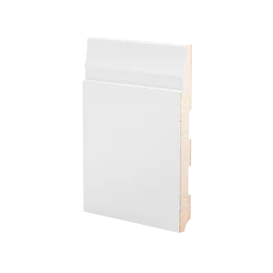 Плинтус напольный МДФ грунтованный под покраску Р 23.133.12 Ликорн 133 мм