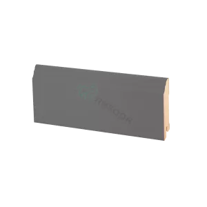 Плинтус напольный МДФ Ликорн К-26 Тёмно-серый 80х16х2050 мм