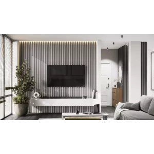 Рейка МДФ Ликорн РП-2.16.2800 Тёмно-серая