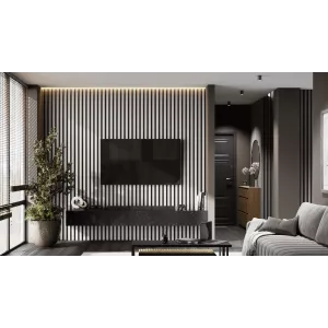 Рейка МДФ Ликорн РП-2.16.2800 Светло-серая