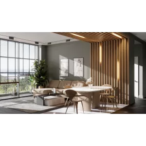 Брус декоративный МДФ Ликорн 40*70 Дуб янтарный БД-1.70