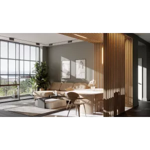 Брус декоративный МДФ Ликорн 40*110 Дуб янтарный БД-1.110