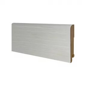 Плинтус напольный МДФ Ликорн B302-01 Ясень белый 80х16х2050 мм