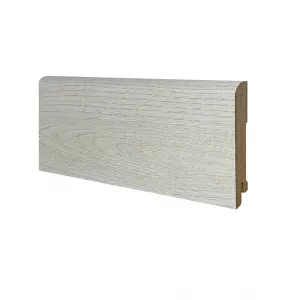 Плинтус напольный МДФ Ликорн B302-03 Дуб кремовый 80х16х2050 мм