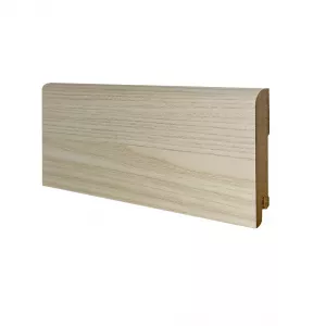 Плинтус напольный МДФ Ликорн B302-04 Волжский вяз белый 80х16х2050 мм