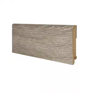 Плинтус напольный МДФ Ликорн B302-08 Дуб серый 80х16х2050 мм