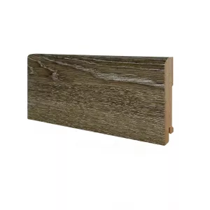 Плинтус напольный МДФ Ликорн B302-18 Дуб антрацит 80х16х2050 мм