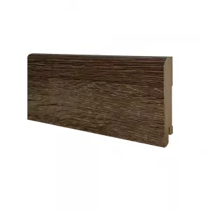 Плинтус напольный МДФ Ликорн B302-21 Дуб темный 80х16х2050 мм