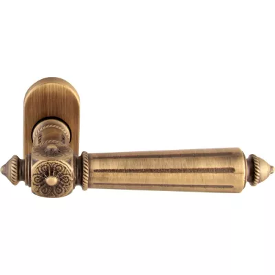 Ручки на розетке MELODIA Дверная ручка на розетке 246 F Nike Матовая бронза