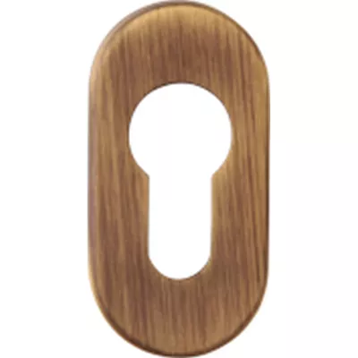 Ручки на розетке MELODIA Накладка Cyl F Матовая бронза