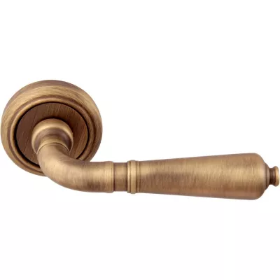 Ручки на розетке MELODIA Дверная ручка на розетке 130V Antik Матовая бронза