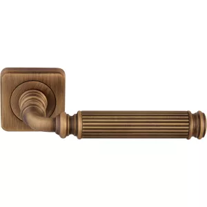 Дверная ручка на розетке 290 Z1 Rania Матовая бронза