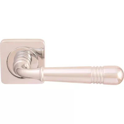 Ручки на розетке MELODIA Дверная ручка на розетке 293 Z1 Alpfa Полированный хром