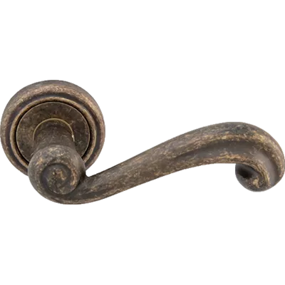 Ручки на розетке MELODIA Дверная ручка на розетке 131V Ricco Античная бронза