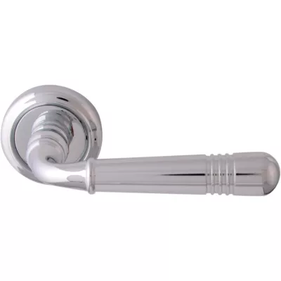 Ручки на розетке MELODIA Дверная ручка на розетке 293V Alpha Полированный хром
