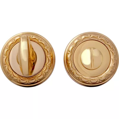 Ручки на розетке MELODIA Накладка Wc на розетке D Французское золото