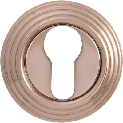 Ручки на розетке MELODIA Накладка Cyl на розетке P Серебро