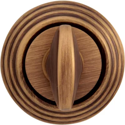 Ручки на розетке MELODIA Накладка Wc на розетке P Матовая бронза