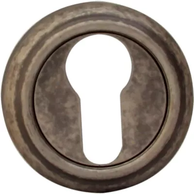 Ручки на розетке MELODIA Накладка Cyl на розетке 50V Античное серебро