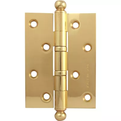 Петли MELODIA Петля 522 A 102x75x2,8 мм Полированная латунь