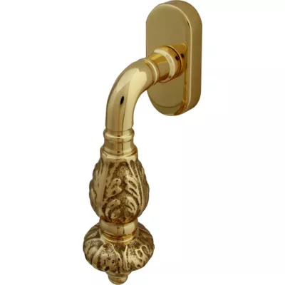 ручки оконные MELODIA Оконная ручка 0230 Полированная латунь