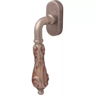 ручки оконные MELODIA Оконная ручка 0229 Французское серебро