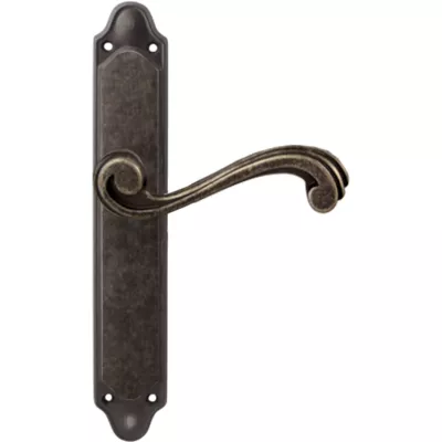 Ручки на планке MELODIA 225/158 Pass Cagliari Античное серебро