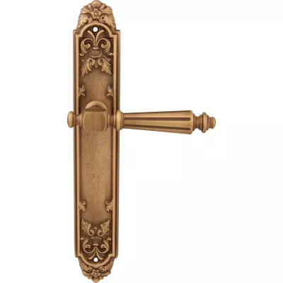 Ручки на планке MELODIA 300 Grazia Pass на планке Siracusa Матовая бронза