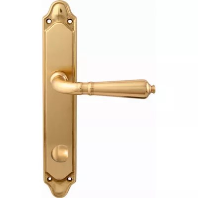 Ручки на планке MELODIA 130/158 WC Antik полированная латунь