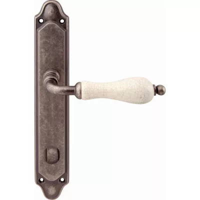 Ручки на планке MELODIA 179/158 Ceramic Wc Античное серебро