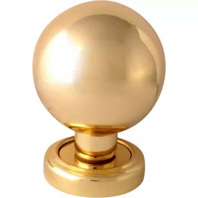 Ручки-кнобы MELODIA Ручка-кноб 261 Sfera 60 мм Полированная латунь (пара)