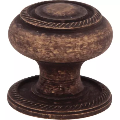 Мебельные ручки MELODIA Мебельная ручка 802 Античная бронза DAB Georgian D32 mm