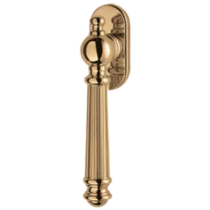 Оконная ручка 0102 Полированная латунь