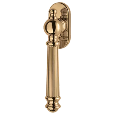 ручки оконные MELODIA Оконная ручка 0102 Полированная латунь