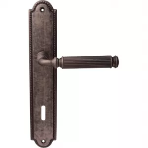 Дверная ручка 290/458 Cab Rania Античное серебро